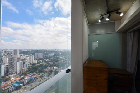 Apartamento à venda com 37m², 1 quarto e 1 vaga Apartamento à venda com 37m², 1 quarto e 1 vagaVaranda da Sala/cozinha