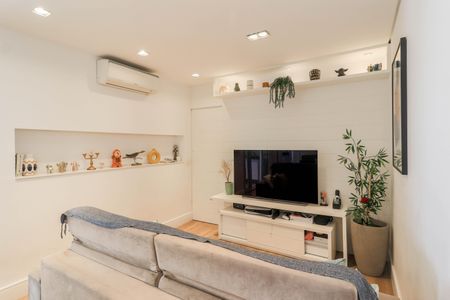 Sala de apartamento à venda com 3 quartos, 83m² em Jardim Caravelas, São Paulo