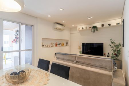 Sala de apartamento à venda com 3 quartos, 83m² em Jardim Caravelas, São Paulo
