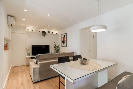 Sala de apartamento à venda com 3 quartos, 83m² em Jardim Caravelas, São Paulo