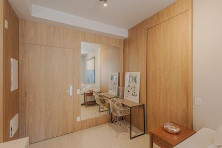 Sala de apartamento à venda com 1 quarto, 48m² em Pinheiros, São Paulo