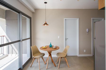 Sala de apartamento para alugar com 1 quarto, 41m² em Santo Amaro, São Paulo