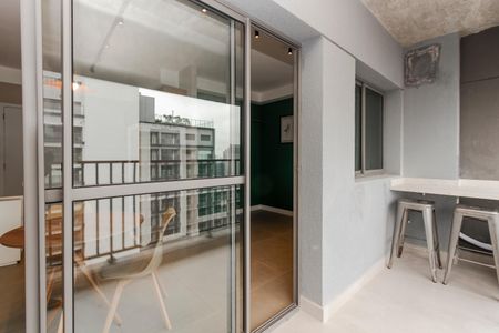 Apartamento para alugar com 41m², 1 quarto e sem vagaVaranda
