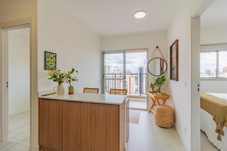 Sala/Cozinha de apartamento para alugar com 2 quartos, 39m² em Pinheiros, São Paulo