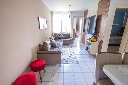 sala de apartamento à venda com 2 quartos, 61m² em Parque São Pedro, Belo Horizonte