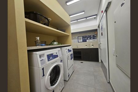 Studio para alugar com 25m², 1 quarto e sem vaga Studio para alugar com 25m², 1 quarto e sem vagaLavanderia