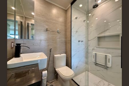 Apartamento à venda com 85m², 1 quarto e 1 vagaBanheiro Suíte 