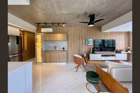 Apartamento à venda com 85m², 1 quarto e 1 vagaSala