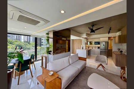 Apartamento à venda com 85m², 1 quarto e 1 vagaSala