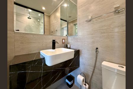 Apartamento à venda com 85m², 1 quarto e 1 vagaBanheiro Suíte 