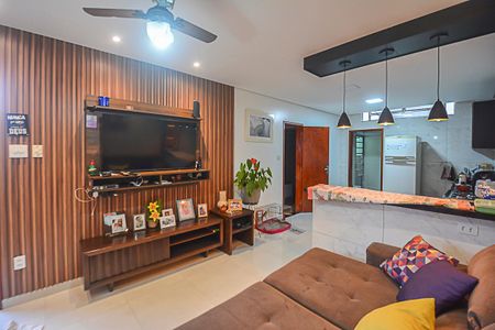 Sala de casa para alugar com 2 quartos, 89m² em Baeta Neves, São Bernardo do Campo