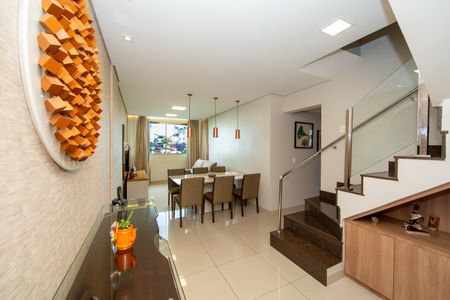SALA de apartamento à venda com 4 quartos, 172m² em Caiçaras, Belo Horizonte