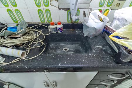 Cozinha de casa para alugar com 1 quarto, 69m² em Vila Santa Luzia, São Bernardo do Campo