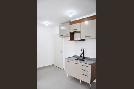 Apartamento para alugar com 42m², 2 quartos e sem vaga Apartamento para alugar com 42m², 2 quartos e sem vagaDetalhe - Cozinha Americana