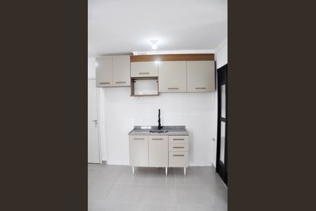 Apartamento para alugar com 42m², 2 quartos e sem vaga Apartamento para alugar com 42m², 2 quartos e sem vagaDetalhe - Cozinha Americana