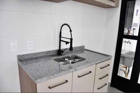 Apartamento para alugar com 42m², 2 quartos e sem vaga Apartamento para alugar com 42m², 2 quartos e sem vagaDetalhe - Cozinha Americana