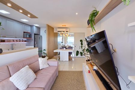 Sala de apartamento para alugar com 3 quartos, 81m² em Independência, São Bernardo do Campo