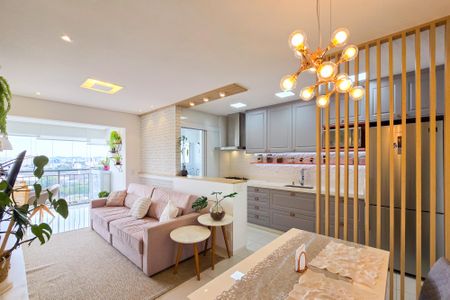 Sala de apartamento para alugar com 3 quartos, 81m² em Independência, São Bernardo do Campo