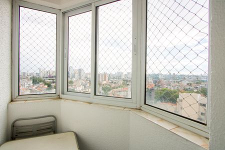 Varanda do quarto 1 de apartamento para alugar com 2 quartos, 56m² em Pinheirinho, Santo André