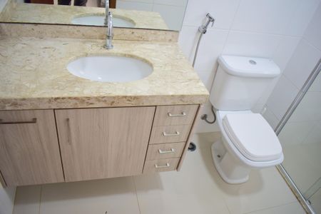 Apartamento para alugar com 120m², 3 quartos e 2 vagasBanheiro da Suíte 3