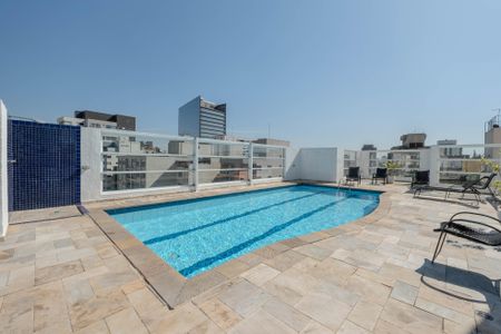 Apartamento para alugar com 38m², 1 quarto e 1 vaga Apartamento para alugar com 38m², 1 quarto e 1 vagaÁrea comum - Piscina