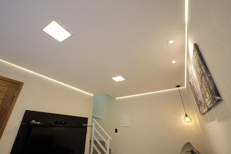 Sala de apartamento à venda com 2 quartos, 100m² em Vila Homero Thon, Santo André