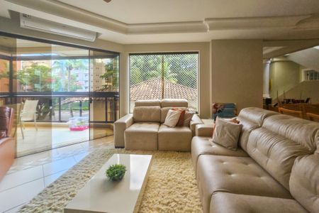 Sala de apartamento para alugar com 3 quartos, 205m² em Balneario Cidade Atlantica, Guarujá