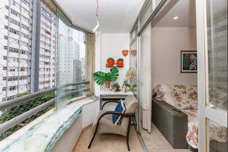 Varanda da Sala de apartamento à venda com 2 quartos, 75m² em Coracao de Jesus, Belo Horizonte
