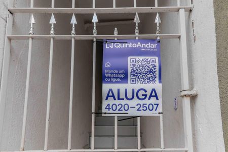 Studio para alugar com 40m², 2 quartos e sem vagaFachada - Plaquinha