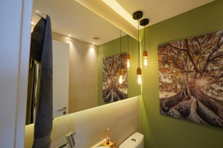 Lavabo de apartamento para alugar com 1 quarto, 50m² em Vila Mariana, São Paulo