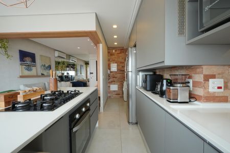 Apartamento à venda com 50m², 1 quarto e 1 vagaCozinha