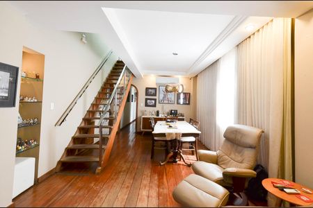 Sala Ambientes de apartamento à venda com 3 quartos, 243m² em Santo Antônio, Belo Horizonte