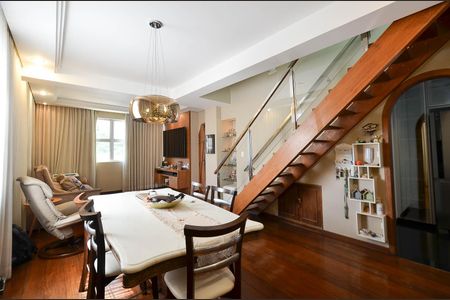 Sala Ambientes de apartamento à venda com 3 quartos, 243m² em Santo Antônio, Belo Horizonte