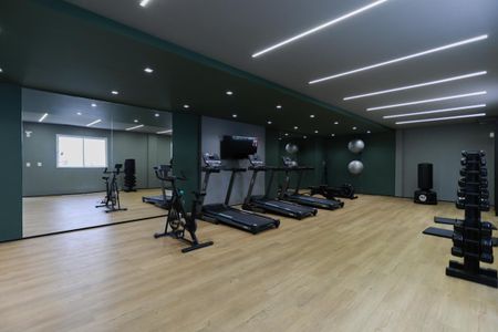 Apartamento para alugar com 61m², 3 quartos e 1 vaga Apartamento para alugar com 61m², 3 quartos e 1 vagaÁrea comum - Academia