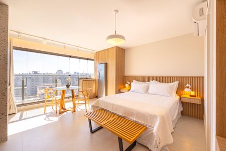 Quarto de apartamento à venda com 1 quarto, 28m² em Itaim Bibi, São Paulo