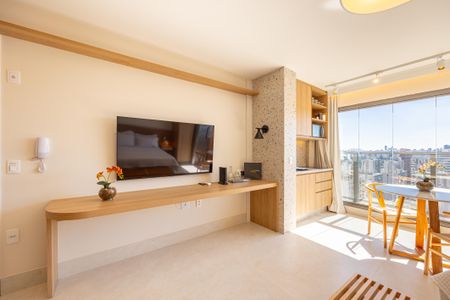 Apartamento à venda com 28m², 1 quarto e sem vagaSala