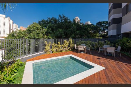 Apartamento para alugar com 40m², 1 quarto e sem vaga Apartamento para alugar com 40m², 1 quarto e sem vagaÁrea comum - Piscina