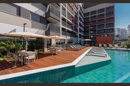 Apartamento para alugar com 40m², 1 quarto e sem vaga Apartamento para alugar com 40m², 1 quarto e sem vagaÁrea comum - Piscina