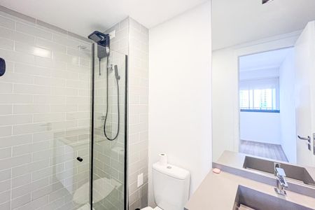 Apartamento para alugar com 40m², 1 quarto e sem vaga Apartamento para alugar com 40m², 1 quarto e sem vagaBanheiro