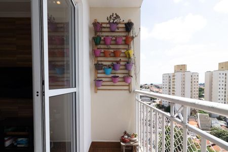 Sacada da Sala de apartamento para alugar com 2 quartos, 49m² em Vila Ré, São Paulo