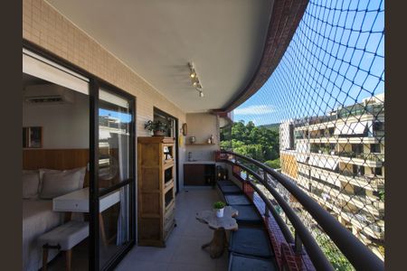 Varanda - Sala de apartamento à venda com 3 quartos, 107m² em Freguesia (jacarepaguá), Rio de Janeiro