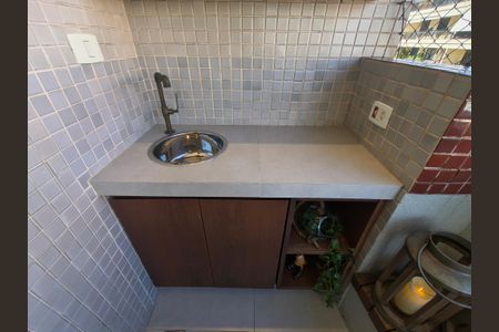 Area Gourmet - Varanda - Sala de apartamento à venda com 3 quartos, 107m² em Freguesia (jacarepaguá), Rio de Janeiro