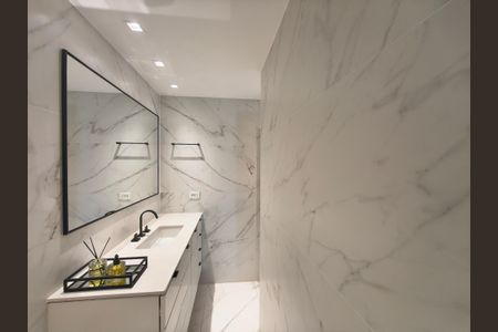 Apartamento à venda com 107m², 3 quartos e 2 vagasBanheiro Social