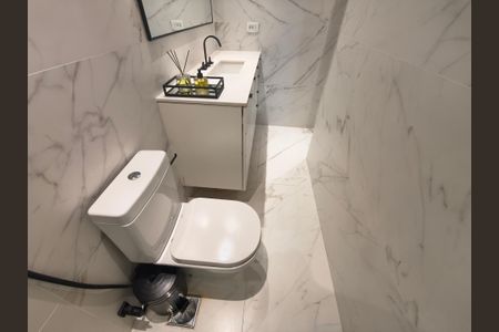 Apartamento à venda com 107m², 3 quartos e 2 vagasBanheiro Social