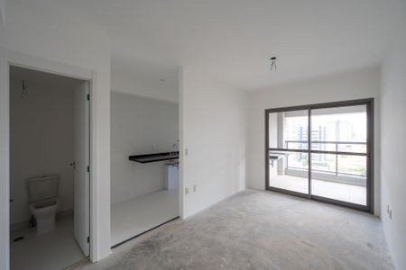 Sala de apartamento à venda com 1 quarto, 50m² em Vila Clementino, São Paulo