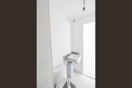 Apartamento à venda com 55m², 1 quarto e sem vagaBanheiro da Suíte