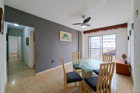 Sala de apartamento para alugar com 2 quartos, 70m² em Aviação, Praia Grande