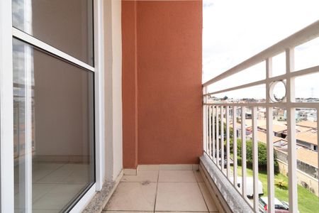 Sacada da Sala de apartamento para alugar com 2 quartos, 60m² em Jardim Três Marias, São Paulo