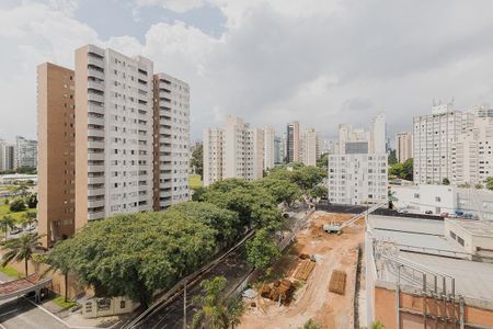 Vista da Varanda da Sala de apartamento para alugar com 1 quarto, 50m² em Paraíso, São Paulo