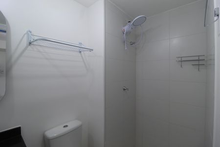 Banheiro de kitnet/studio à venda com 1 quarto, 25m² em Vila Olímpia, São Paulo